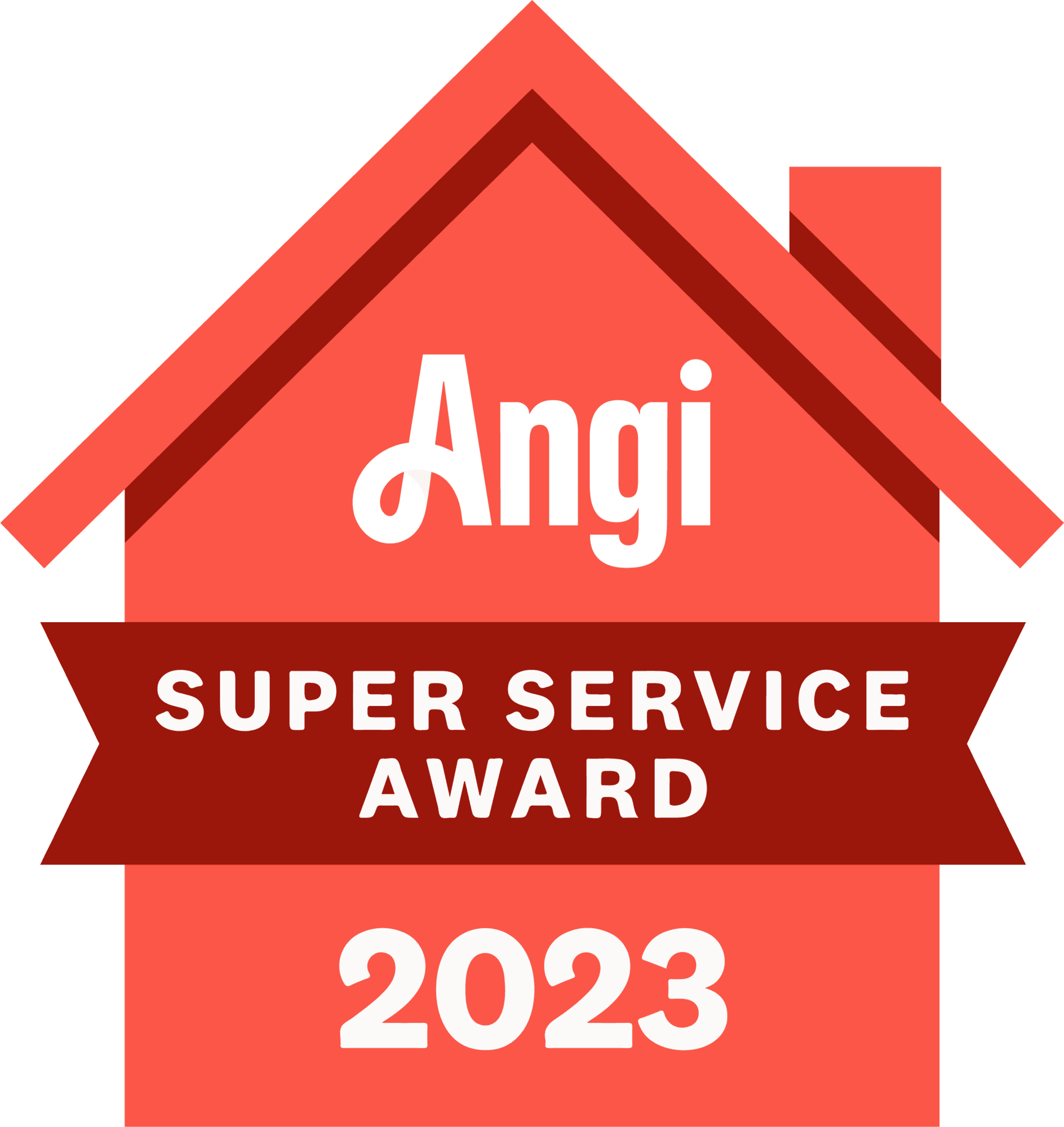 Angi Super Service Award 2023 Logo