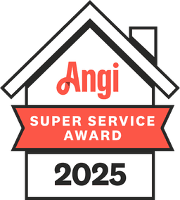 Angi Super Service Award 2025 Logo