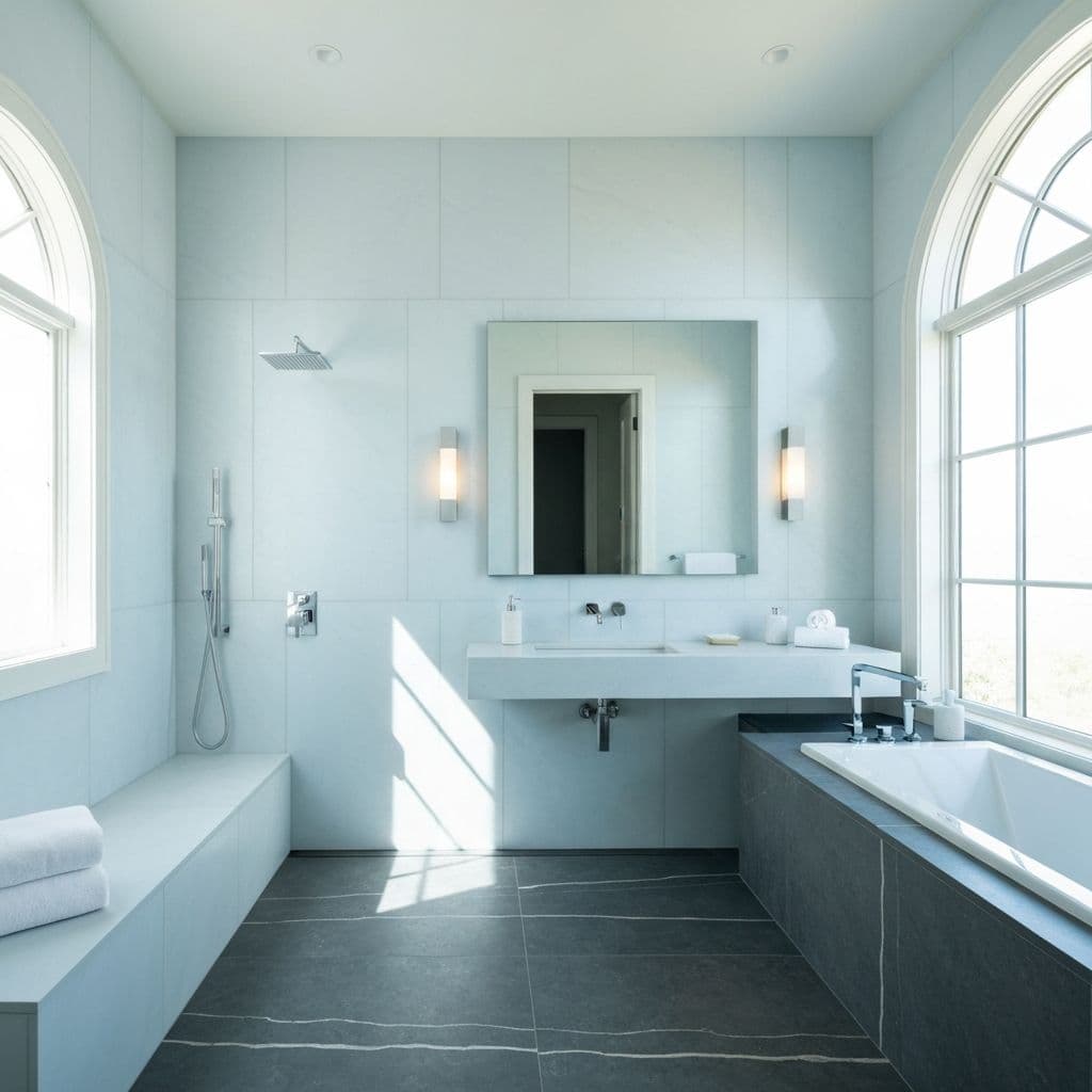 Spa-Inspired Bathroom